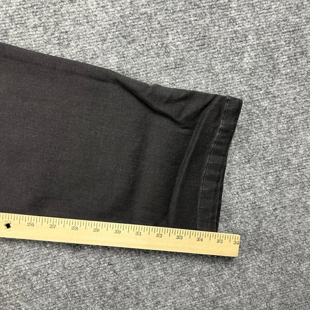 Mugsy Jeans Mags Mens 35x36‎ Black Slim Straight Stretch Denim FLX4NKG-35X36